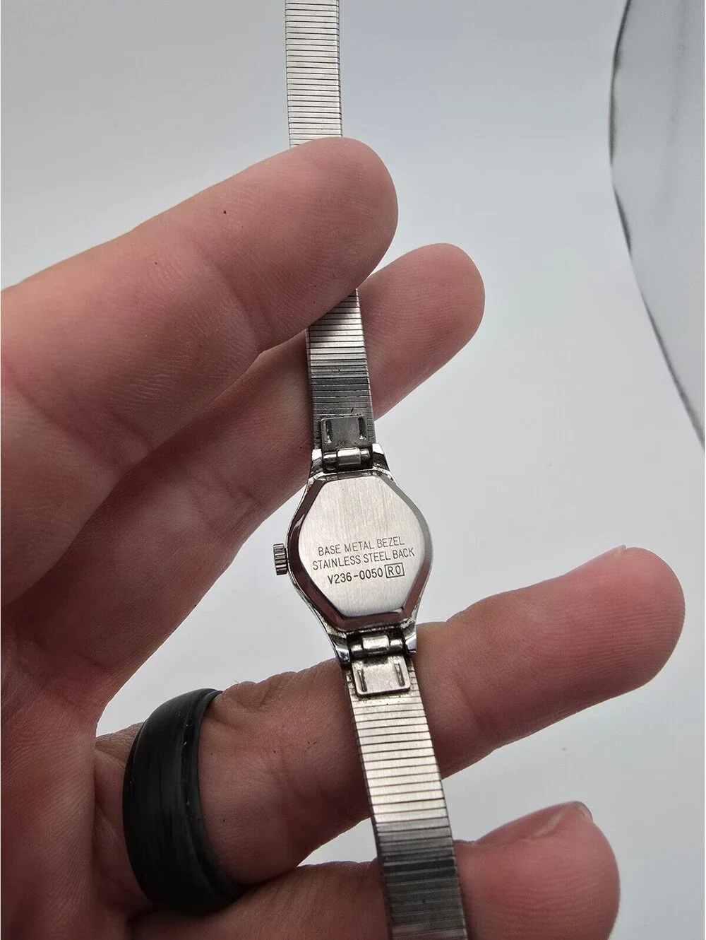 Lorus Women’s Quartz Analog Dress Watch White Dial Silver Metal Bracelet